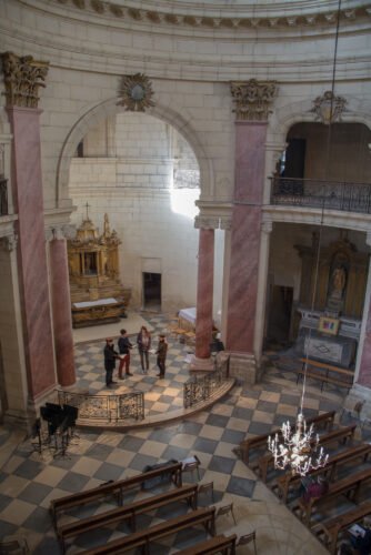 Rehearsing in Chapelle de l’Oratoire